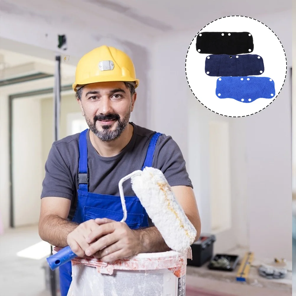 3 Pcs Sweatband Hard Hat Liners Reusable Sweatbands Hardhat Polyester for Safety