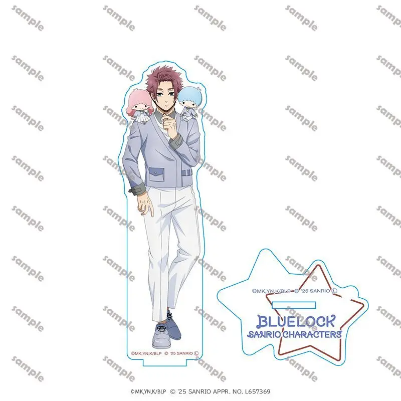 أنيمي الأزرق قفل Itoshi رين Bachira Meguru Mikage Reō الاكريليك حامل الملحقات جمع الشكل سطح المكتب الحلي هدية