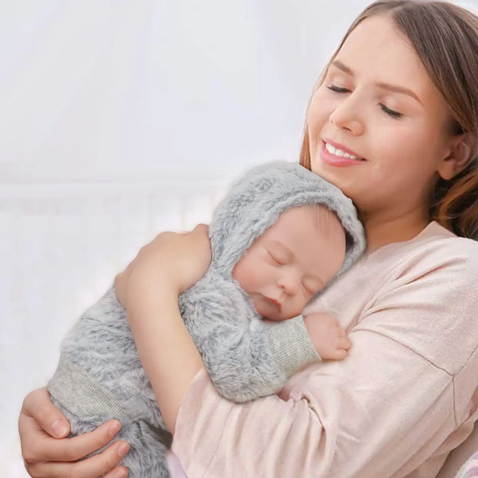 ตุ๊กตาเด็กทารก BABESIDE Lifelike Reborn ทำจากซิลิโคนทั้งตัว รุ่นเด็กผู้ชาย - ขนาด 17 นิ้ว ให้ความรู้สึกเหมือนจริง - ตุ๊กตาเด็กแรกเกิดเหมือนจริงทั้งตัว