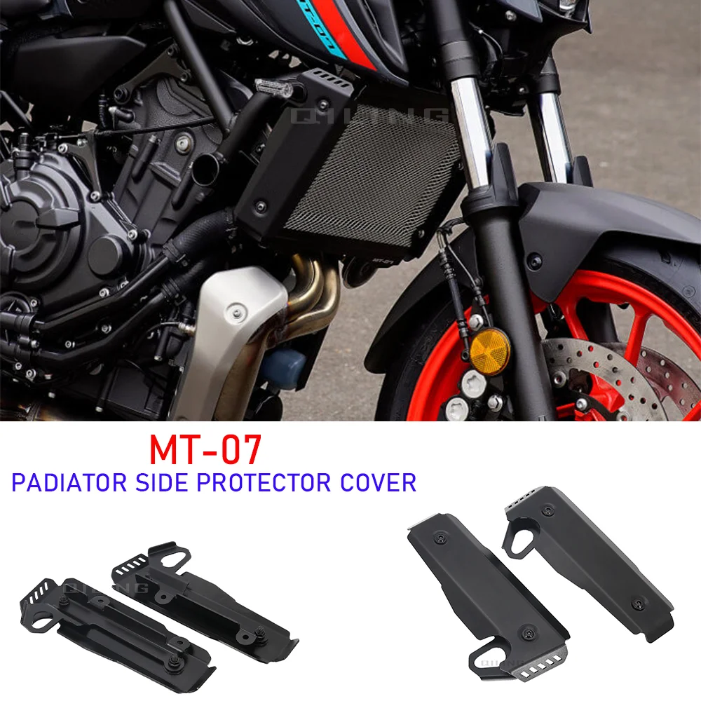 

For YAMAHA MT-07 MT07 FZ-07 FZ07 MT FZ 07 2018 2019 2020 2021 Cover Guard Protector Side Radiator Grille MT-07 FZ-07 Accessorie