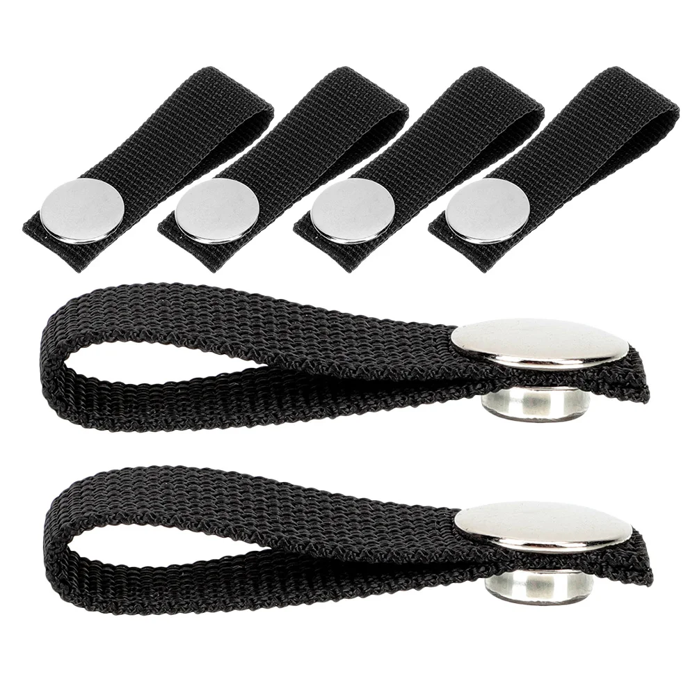 3 أزواج من حزام الهوكي للذقن بديل قابل للفصل وأشرطة مفردة متينة من البوليستر الألومنيوم معدات أمان للاعبين