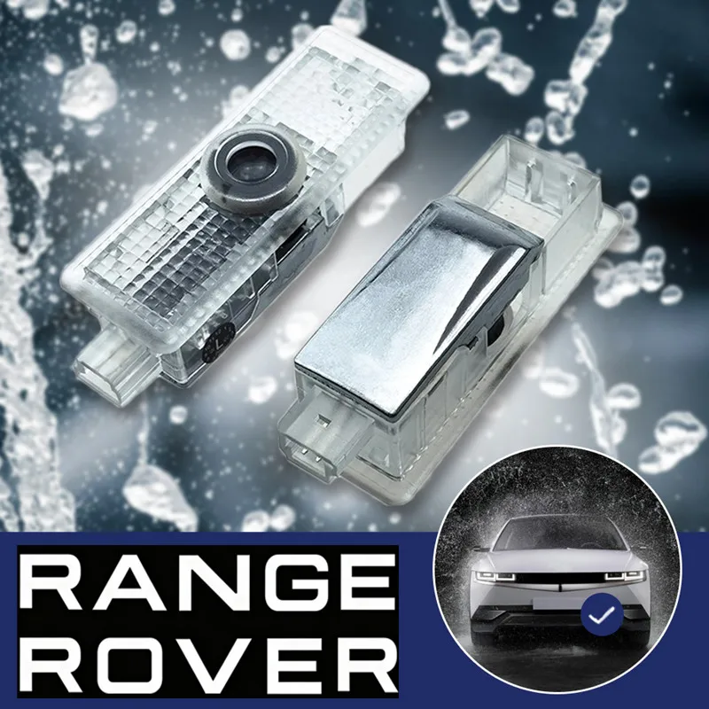 2 pièces, éclairage de bienvenue LED pour portière de voiture, projecteur de lumière fantôme, accessoires pour Range Rover Sport Evoque SVR 2003-2022 2023
