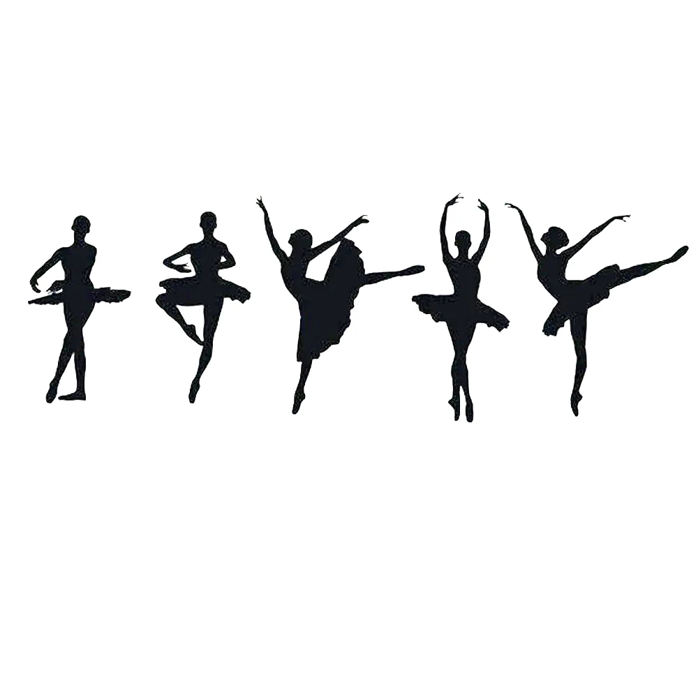 Ballet Dancer Vinyl wall Decal Ballerina wall sticker dancing removable wall art mural for girls room dance studio decor HJ463