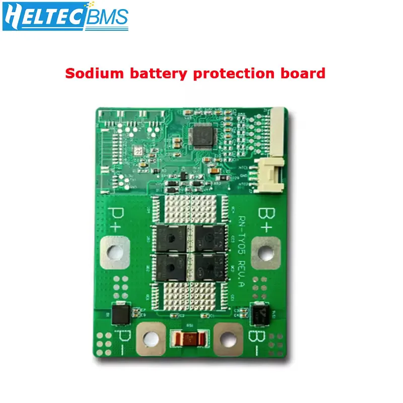 Imagem -02 - Heltecbms 4s Bms Placa de Proteção Equilíbrio 12v21v Placa de Proteção de Bateria de Íon de Sódio 10100a Fonte de Alimentação de Inicialização Smbus Uart