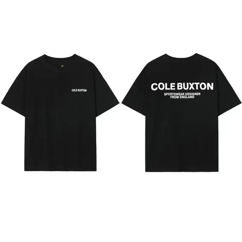 Minimal Front Back Slogan Letter Family Matching T‑Shirt Father Son Parent‑Kid Short Sleeve Oversized Streetwear Outfit