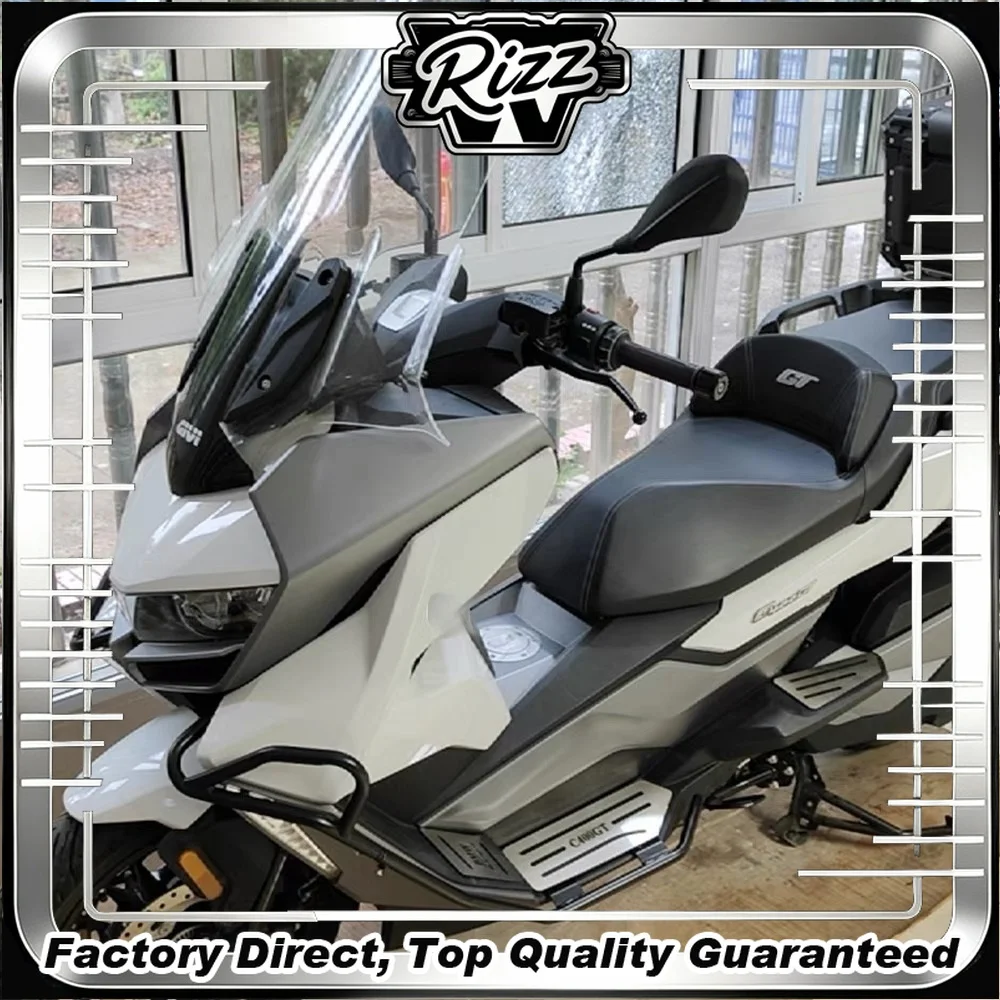 FOR C400GT 19-24 Engine Guard Bar for Mid-to-Large Touring Scooters with Segmented Thickened Silicone Buffer Clamping Blocks