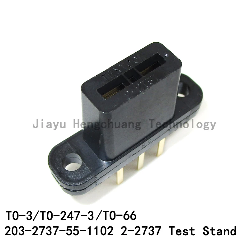 TO-3/TO247/203-2737-55-1102/TO-66 Test Sockets 2-2737 Aging Sockets Burn-in Sockets 3POS Transistor IC Sockets