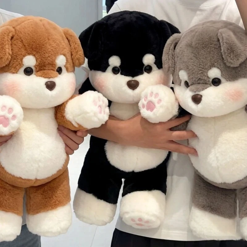 Run Plush Toy New Fluffy Stuffed Cute Pink Pig Panda West Highland Calf Cartoon Soft Stuffed Animal Babys Appease Doll Toy Gifts