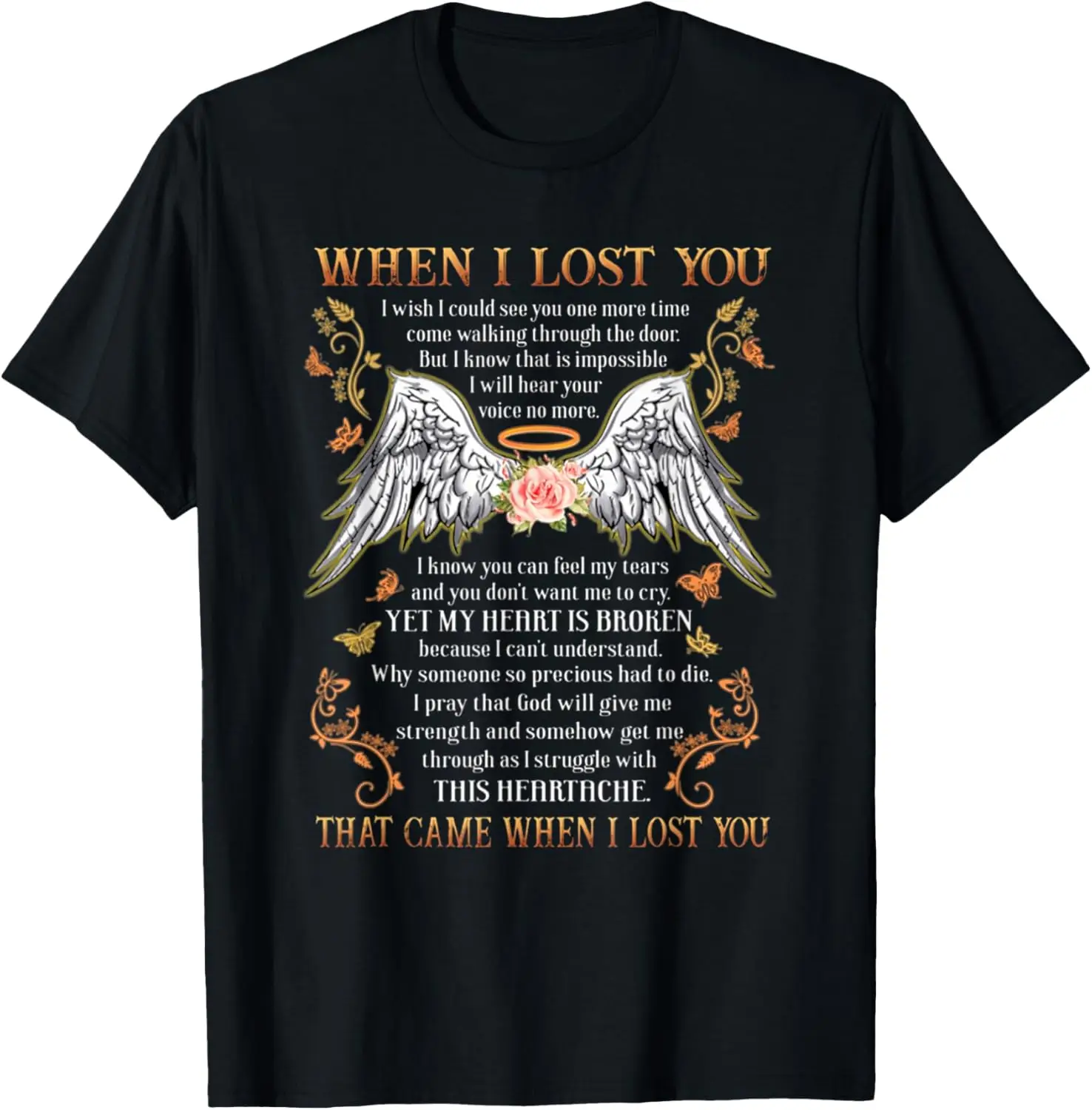 One More Time - Wings T-Shirt