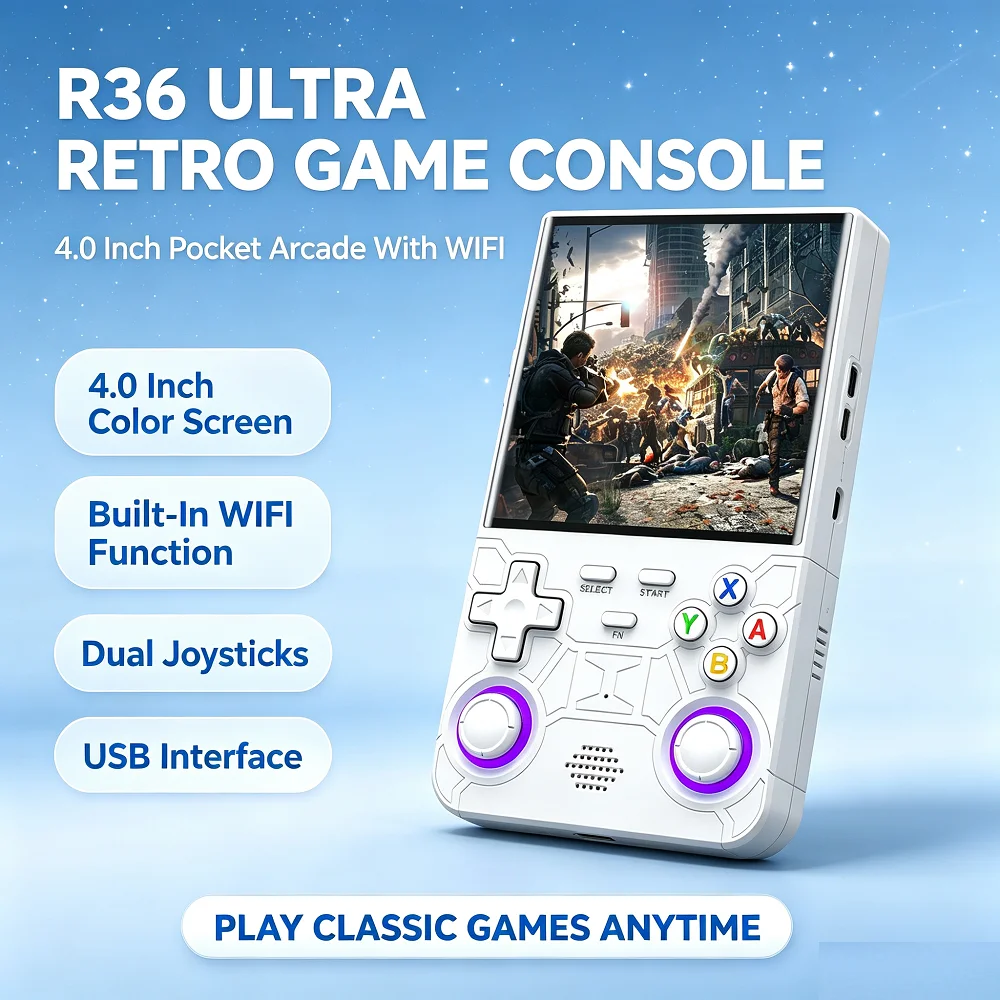Console de jeu portable rétro  - Gaming Console Under 500 avis et prix