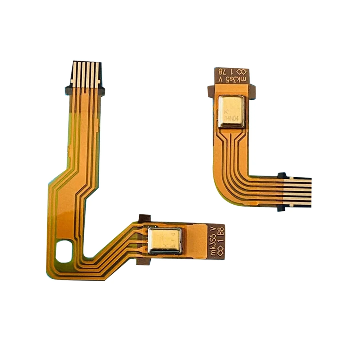 5 Pairs LR Microphone Flex Cable V2.0 for PS5 Game Console Dual Sense Inner Ribbon Cables Replace for PS5 Controller -X64A