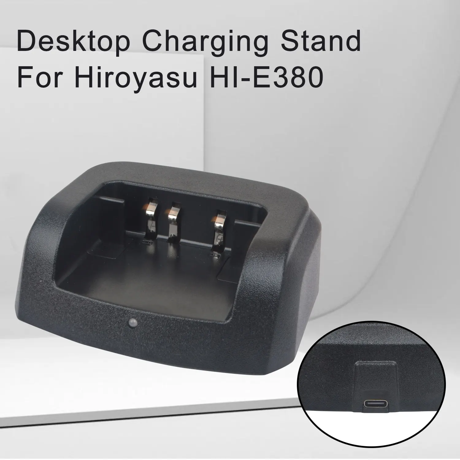 Suporte de Carregamento de Mesa HIROYASU para Walkie Talkie HI-E380