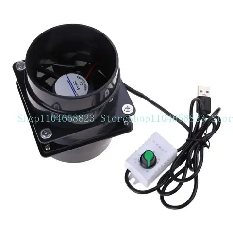 Professional Solder Smoke Absorber with Exhaust Fan and 1/3/6M Pipe for Safe and Clean Working Environment USB Supply