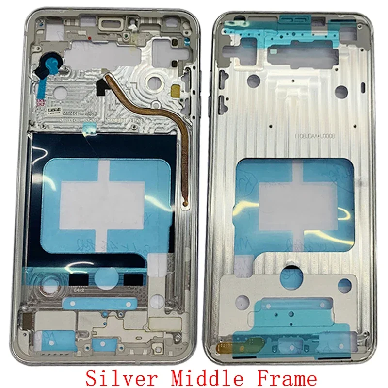 Couvercle de batterie de porte arrière pour LG V30, boîtier arrière avec cadre central, pièces de réparation