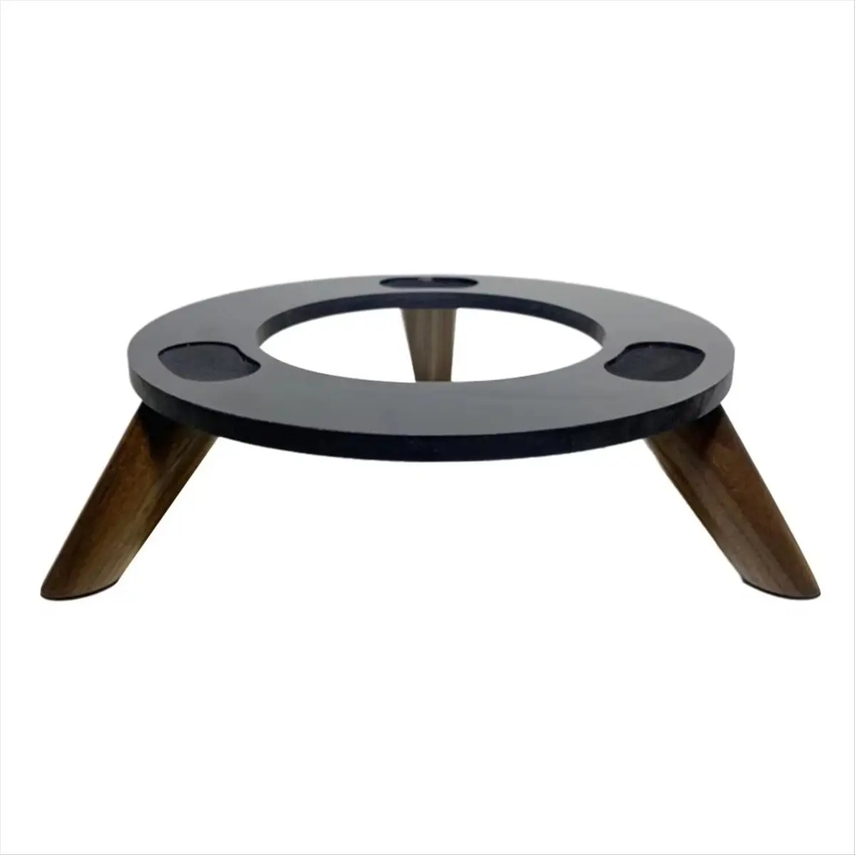 A14M Solid Wood Base Thickened Nonslip Solid Wood Desktop Shock-Absorbing Audio Stand for Aura Studio