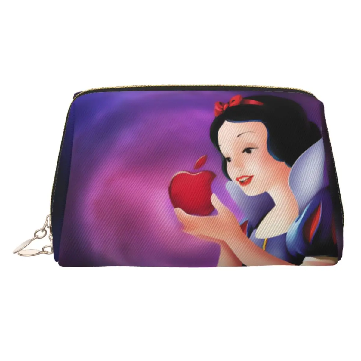 

Custom Snow White And The Seven Dwarfs Action Apple Makeup Bag Travel Cosmetic Organizer Fashion Classical Storage Toiletry Bags