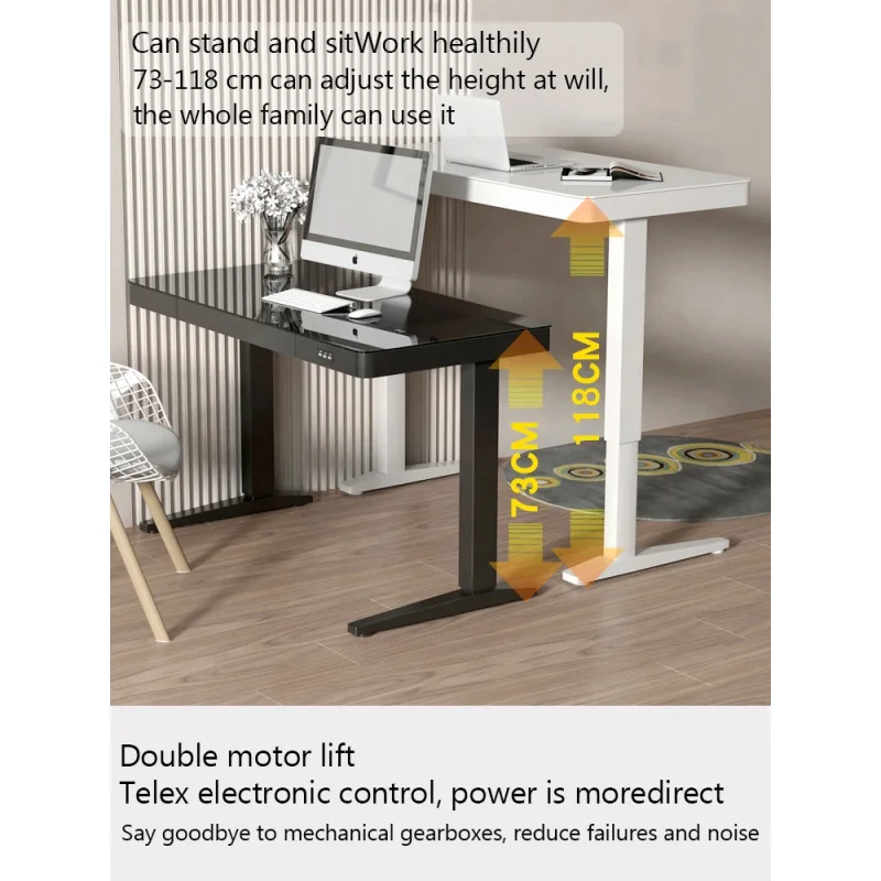 2025 حار بيع شعبية الجلوس الوقوف الوقوف ارتفاع قابل للتعديل مكتب الجدول