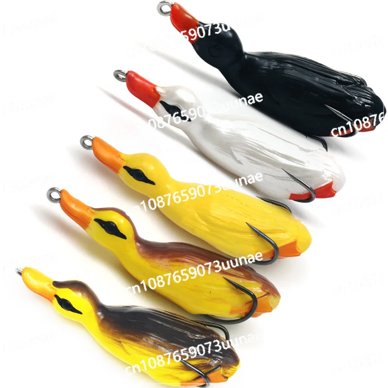 Black Luya Bait, Thunder Frog, Black Soft Bait, Fake Bait, Biomimetic Bait