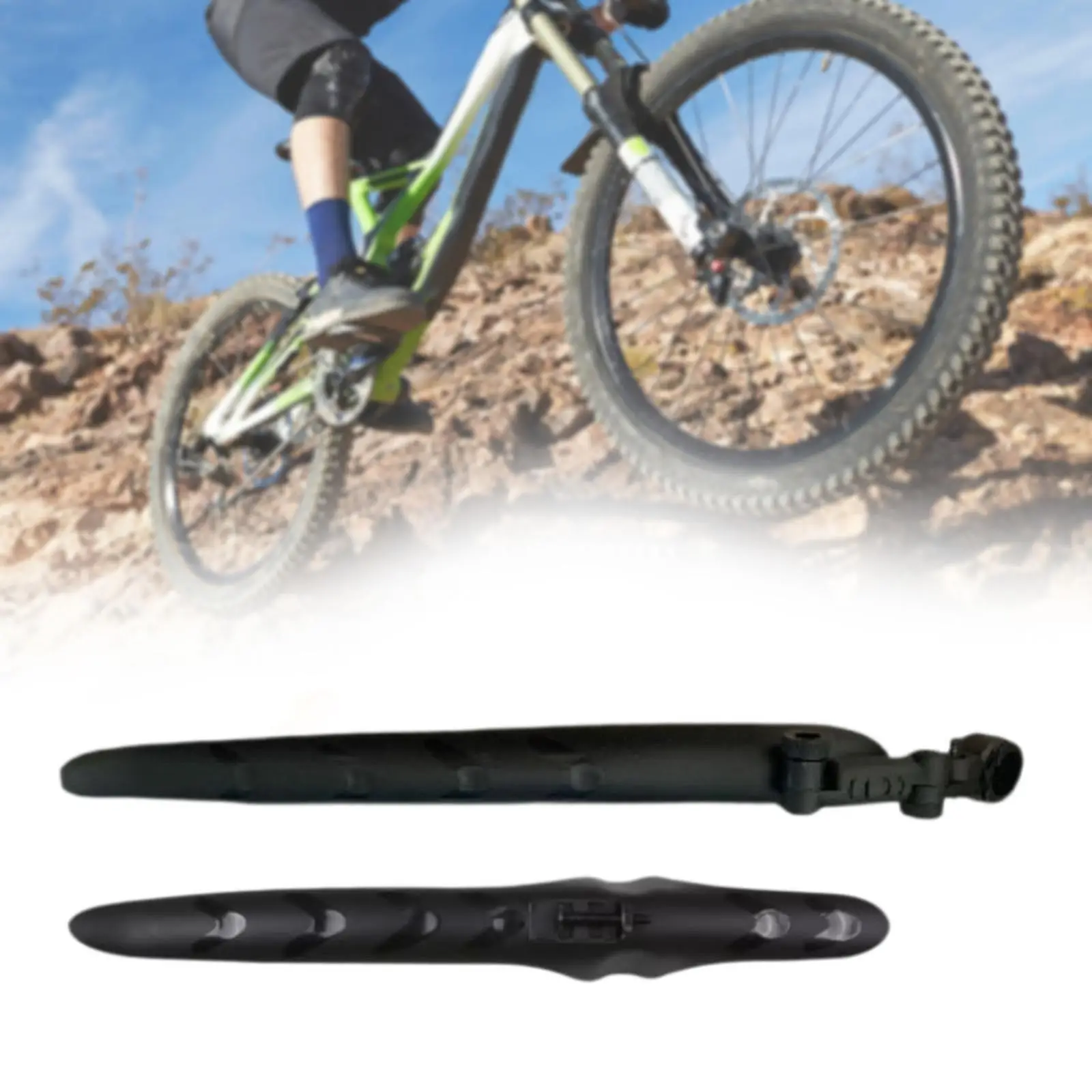 

Bike Fenders Mud Guards Lightweight Cycling Accessories Repair Parts Easy to