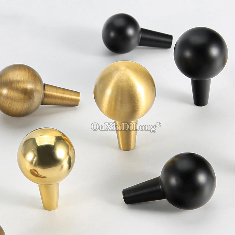 European Luxury 2PCS Solid Pure Brass Furniture Handles Drawer Pulls Cupboard Kitchen Shoe TV Wine Cabinet Pulls Knobs Gifts