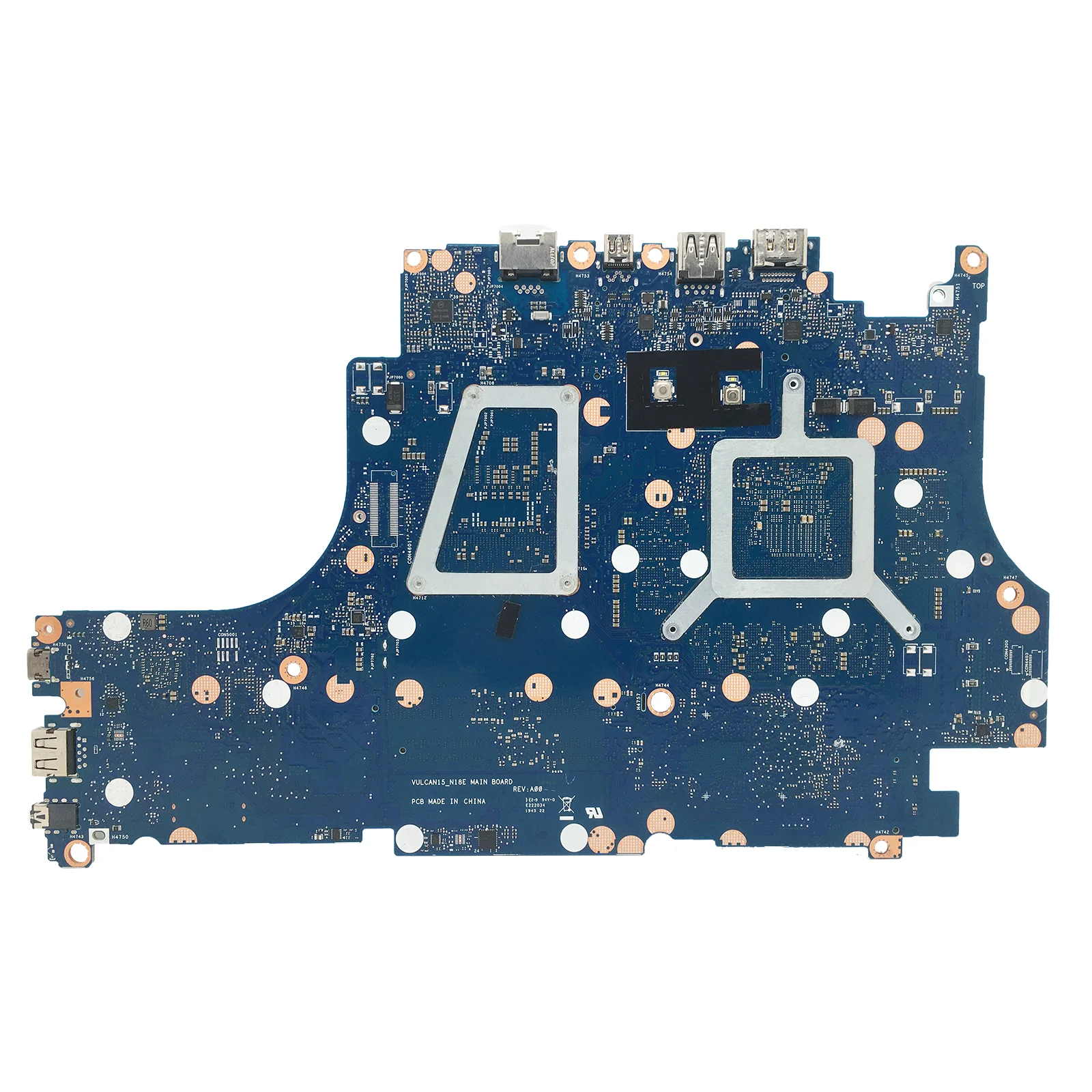 Imagem -03 - Kefu-motherboard Laptop para Dell Vulcan15 _ N18e g5 5590 g7 7590 I7-9750h Gtx1660ti Rtx2060-v6g Rtx2070 V8g Mainboard