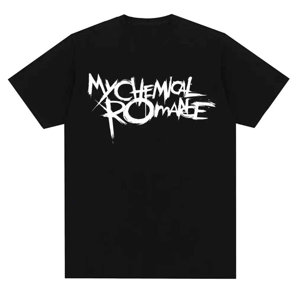 2026 My Chemical Romance Mcr Band Men Women Cotton T-Shirt Printed T Shirt Casual Short Sleeve Tshirt Streetwear Trend Tee Tops