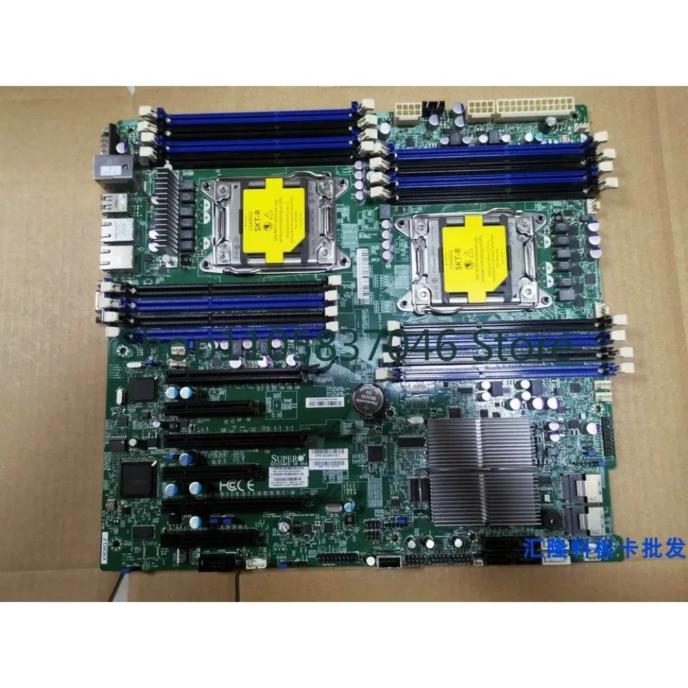X9DR3-F dual X79 2011 C602 server motherboard supports E5 V2 REG DDR3 memory
