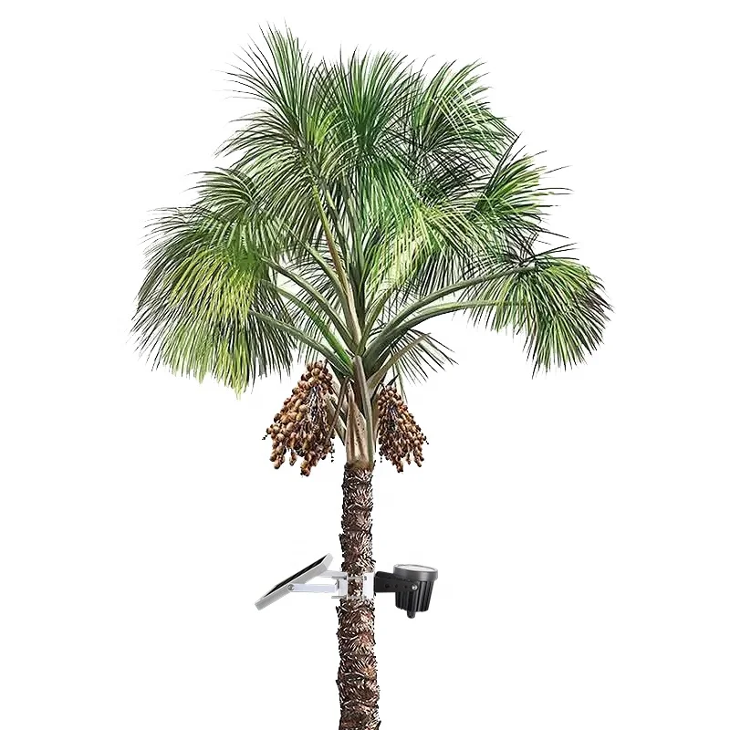 72W Outdoor IP65 Waterproof LED Spotlights Dawn to Dusk DMX512 Ring Lights for Garden Waterfront Tree Landscape Solar Powered