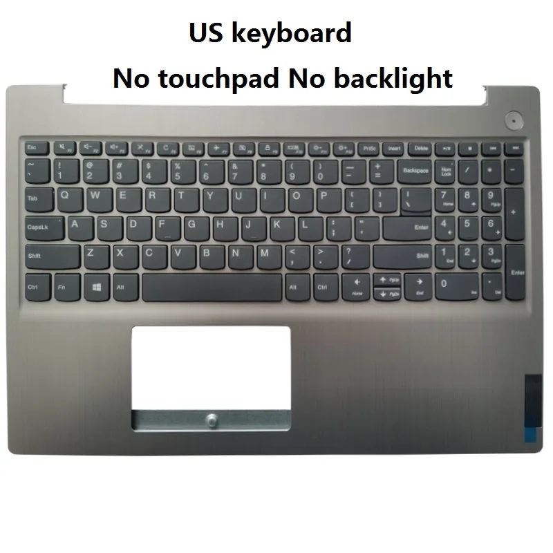 Imagem -04 - Russo Eua Reino Unido Francês Espanhol Brasil Teclado Portátil para Lenovo Ideapad 15ada05 15are05 15iml05 15iil05 15igl05 Palmrest Superior