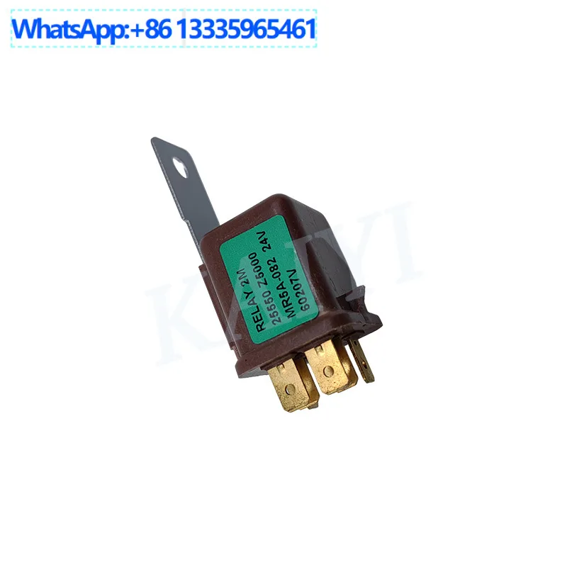 For Loader Accessories WA380-3/WA470-6 Relay 24V/569-06-6197 0 Brown 6 Plug