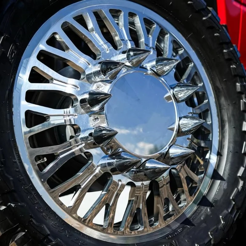 

Polished Deluxe Dual RAM 8/10 Hole 8x170 8x180 8x200 8x165.1 10x225 22 24 26 28 Inch Chrome Rim