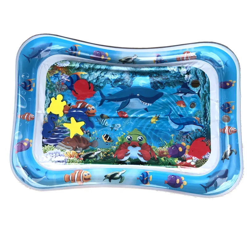 Baby Water Mat Opblaasbare Kussen Baby Peuter Water Speelmat Voor Kinderen Vroege Educatie Ontwikkelen Baby Speelgoed Zomer Speelgoed