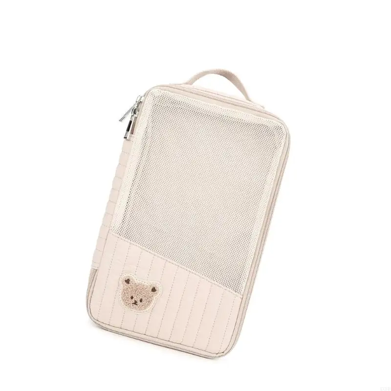 Pratica borsa per mamma in cotone con ampio scomparto per riporre i vestiti del bambino