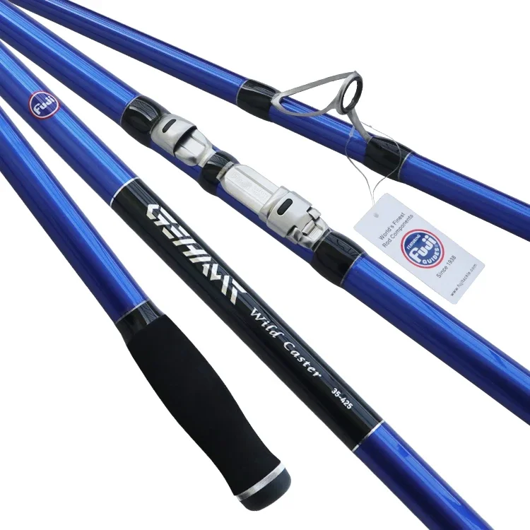 4.25M Carbon Hard Three Section Fishing Surf Rod Super Hard Beach Long Cast Rod Surf Rod