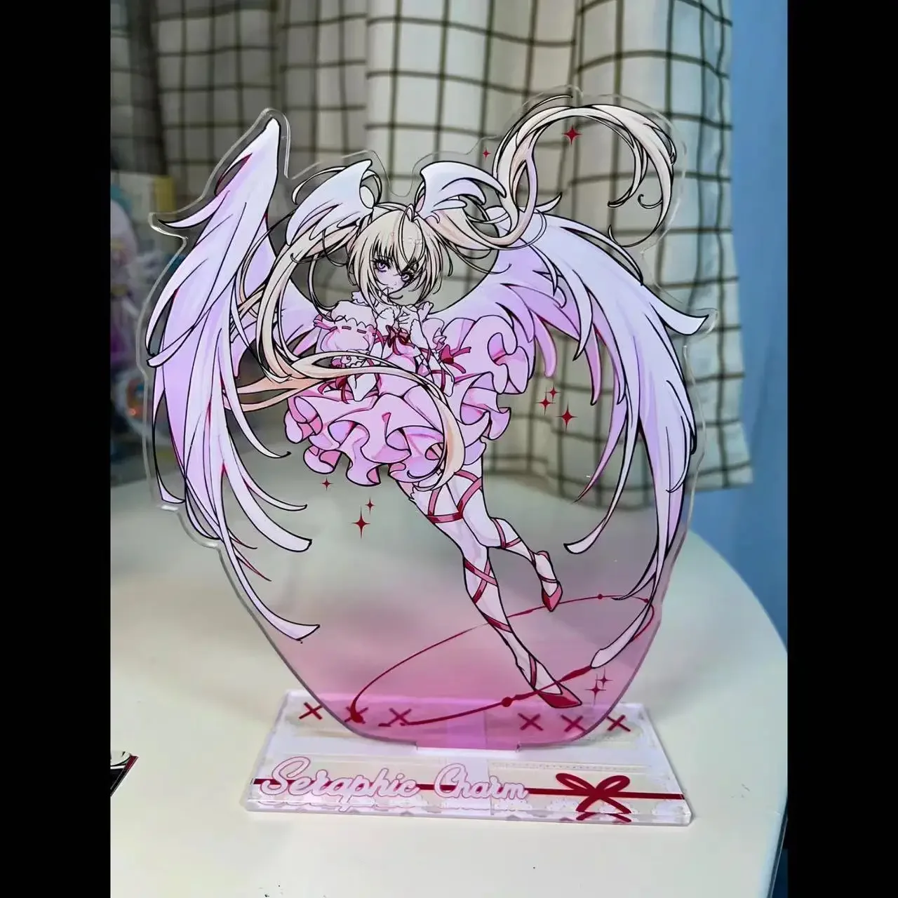 Hoshina Utau 아크릴 스탠드 Shugo Chara 애니메이션 상품 컬렉션 귀여운 그림 책상 디스플레이 룸 장식 카와이 장식 친구 선물