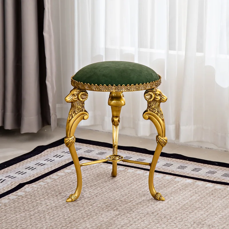 

Home brass dresser stool ornament, other living room decorations