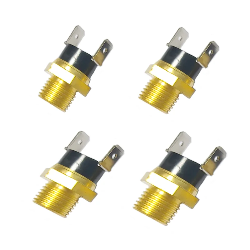 1PCS KSD301 Normal Closed Open 10A 250V Temperature Switch American Screw Cap Threaded Mount G1/8 1/4 3/8 1/2 3/4 20-270C