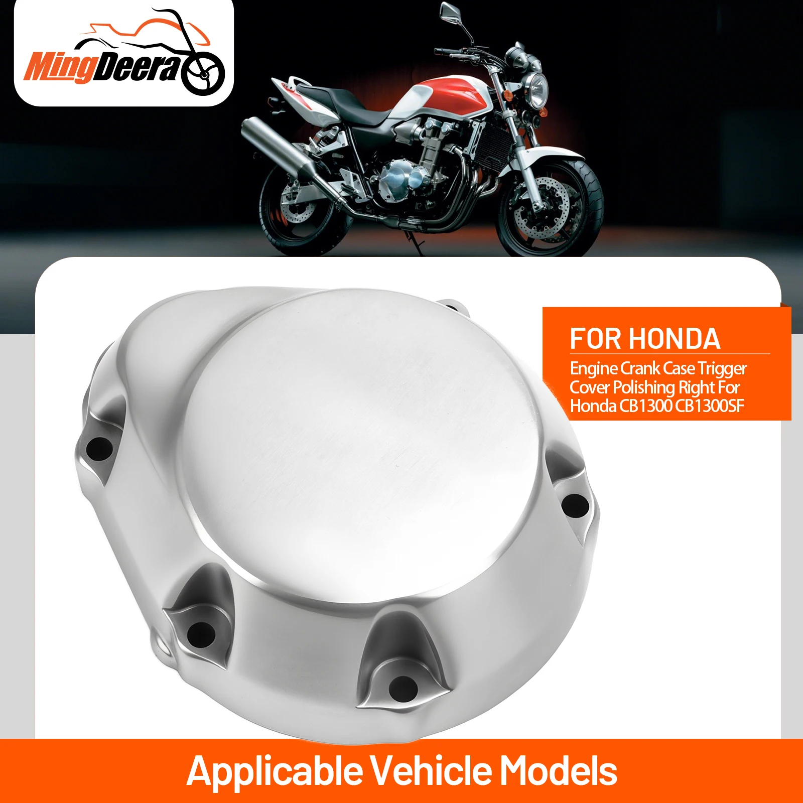 

Engine Cover Stator Housing For Honda CB1300 CB1300SF 2003-2023 Aluminum Motorcycle Crankcase Cover With Seal Gasket