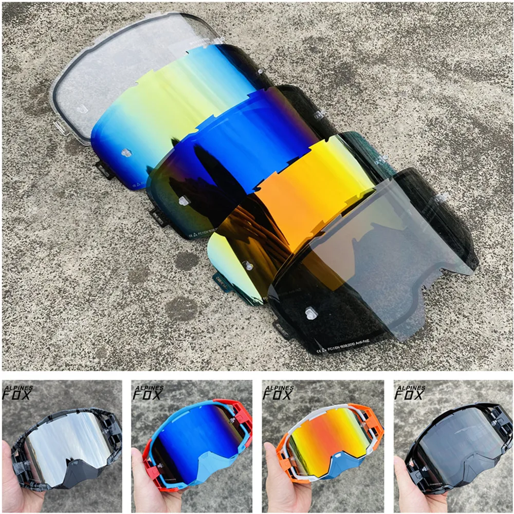 Tear Off Film For VELOCITY 6.5 Motocross Goggles Anti-Fog Double Layers Lens Motorcycle Sunglasses Replace Lens