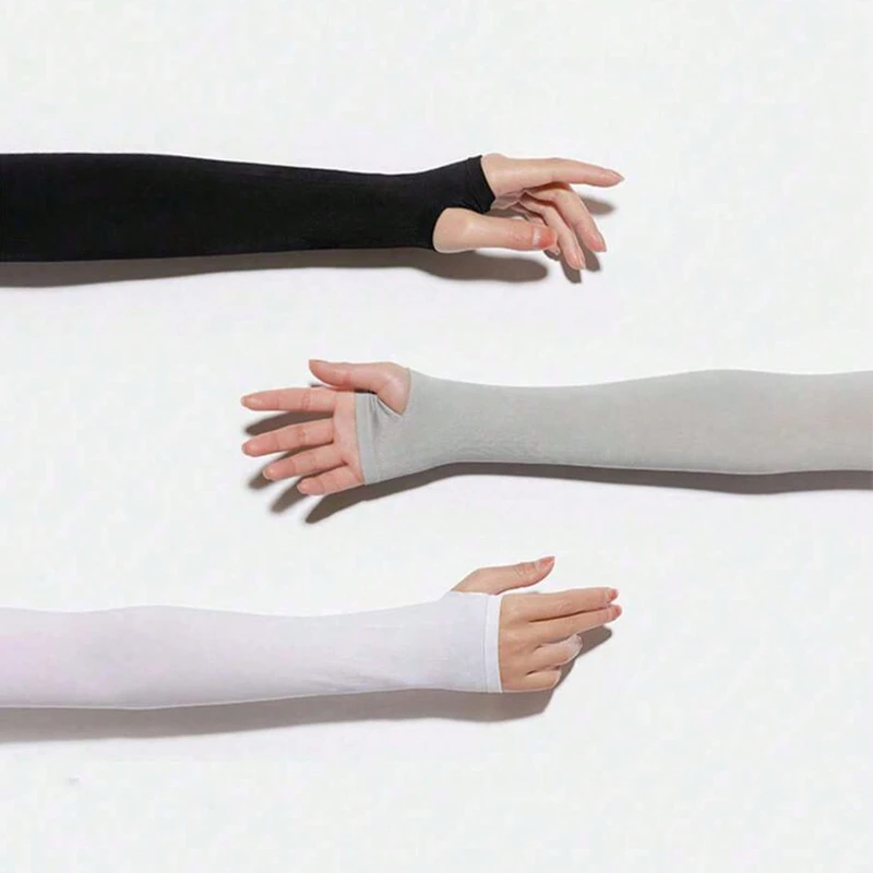 Arm Sleeves Warmers Sports Sleeve Sun UV Protection Hand Cover Cooling Warmer Running Fishing Cycling