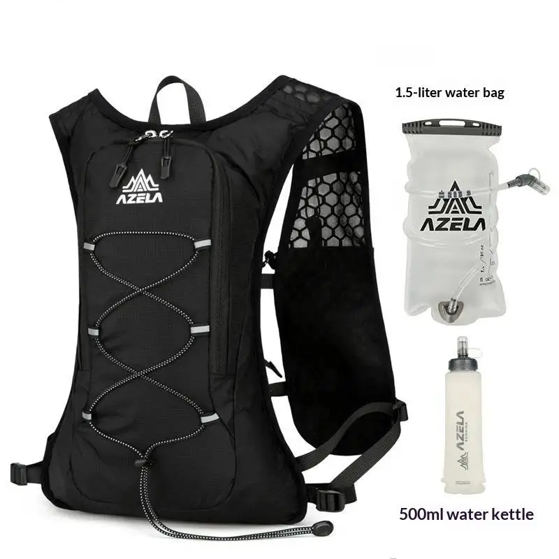Running Hydration Vest Backpack Durable Tear Resistant Material for Outdoor Adventure Hiking Jogging Running