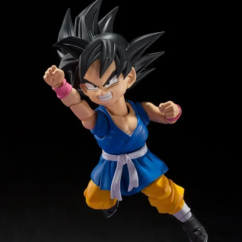 

Original Bandai Dragon Ball Gt S.h.figuarts Son Goku Kid Kamehameha Anime Figure Action Model Figurals Gift Toys in Stock