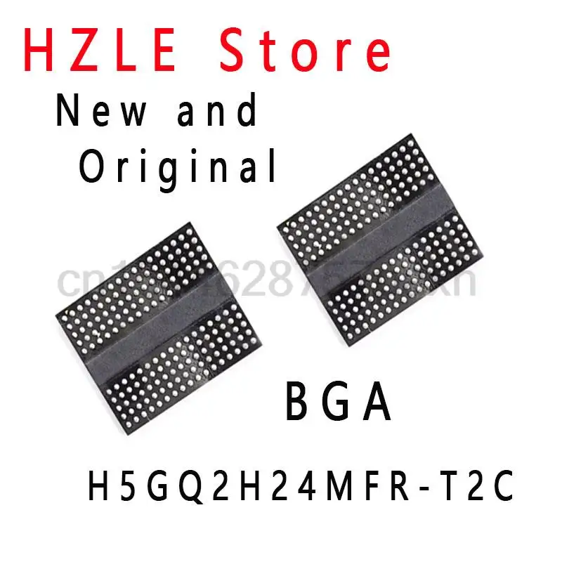 4PCS New and Original  test very good product H5GQ2H24MFR T2C  BGA reball balls RONNY IC H5GQ2H24MFR-T2C