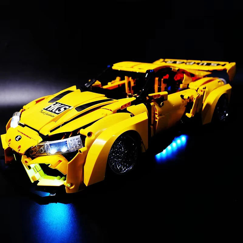 DIY RC LED Light Kit For LEGO 10249 Technical Sports Car   (Only LED Light,Without Blocks Model)