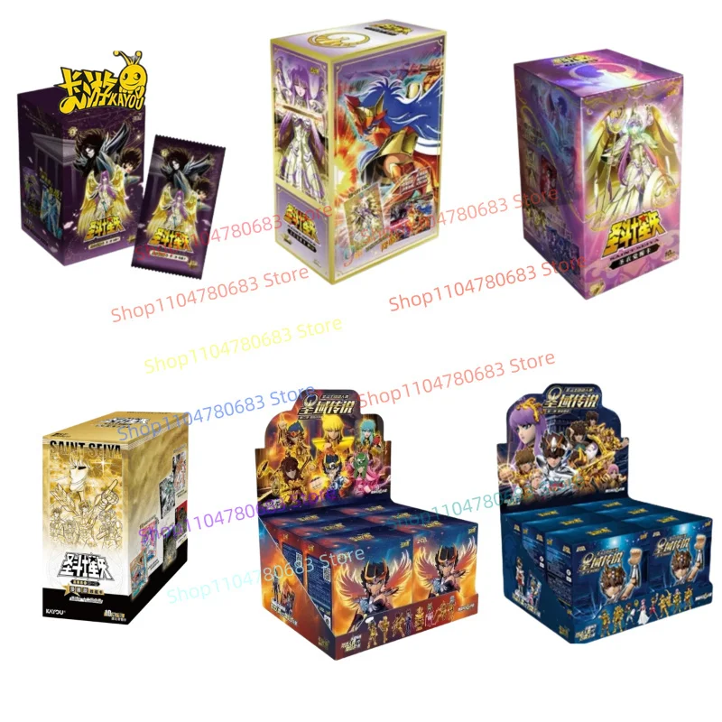 

KAYOU Genuine New Saint Seiya Series Collection Cards Limited Edition Comic Cards Animation Games Toys Children's Holiday Gifts