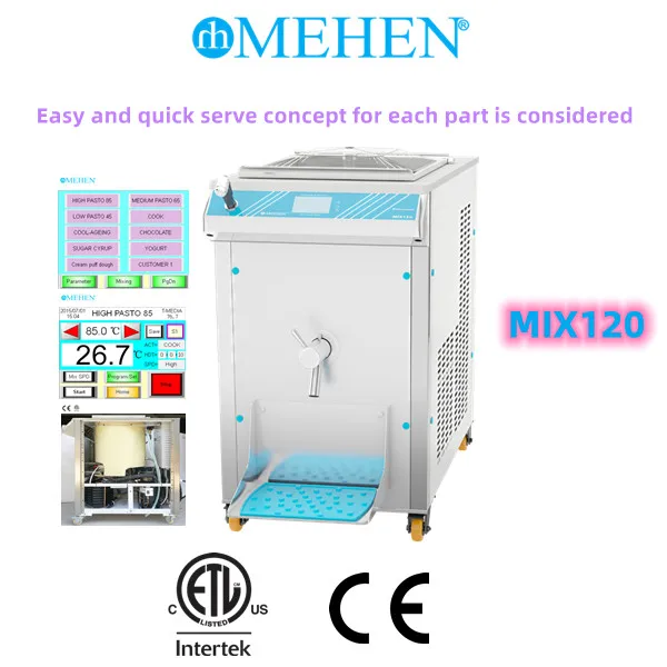 MEHEN Juice Yogurt Pasteurizer Machine Food & Beverage Machinery Beverage & Wine Processing Machinery Homogenizer