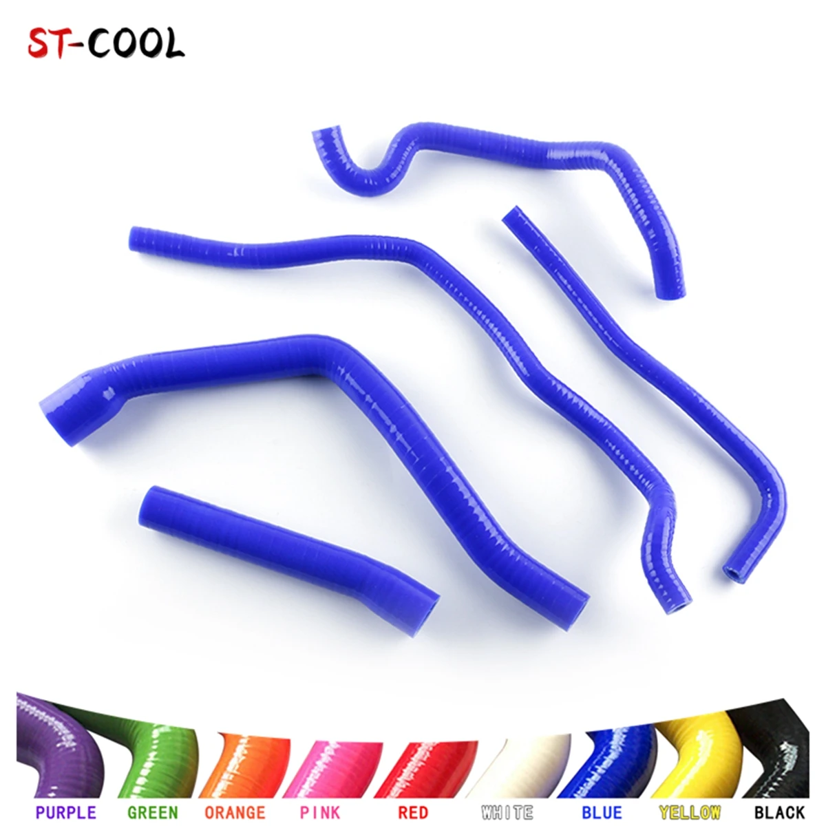 FOR TRIUMPH SPRINT 1050 1050i ST 1050 2005-2006 05 06 ATV Radiator Coolant Hoses Kit Silicone Tubes Pipe 5Pcs 10 Colors