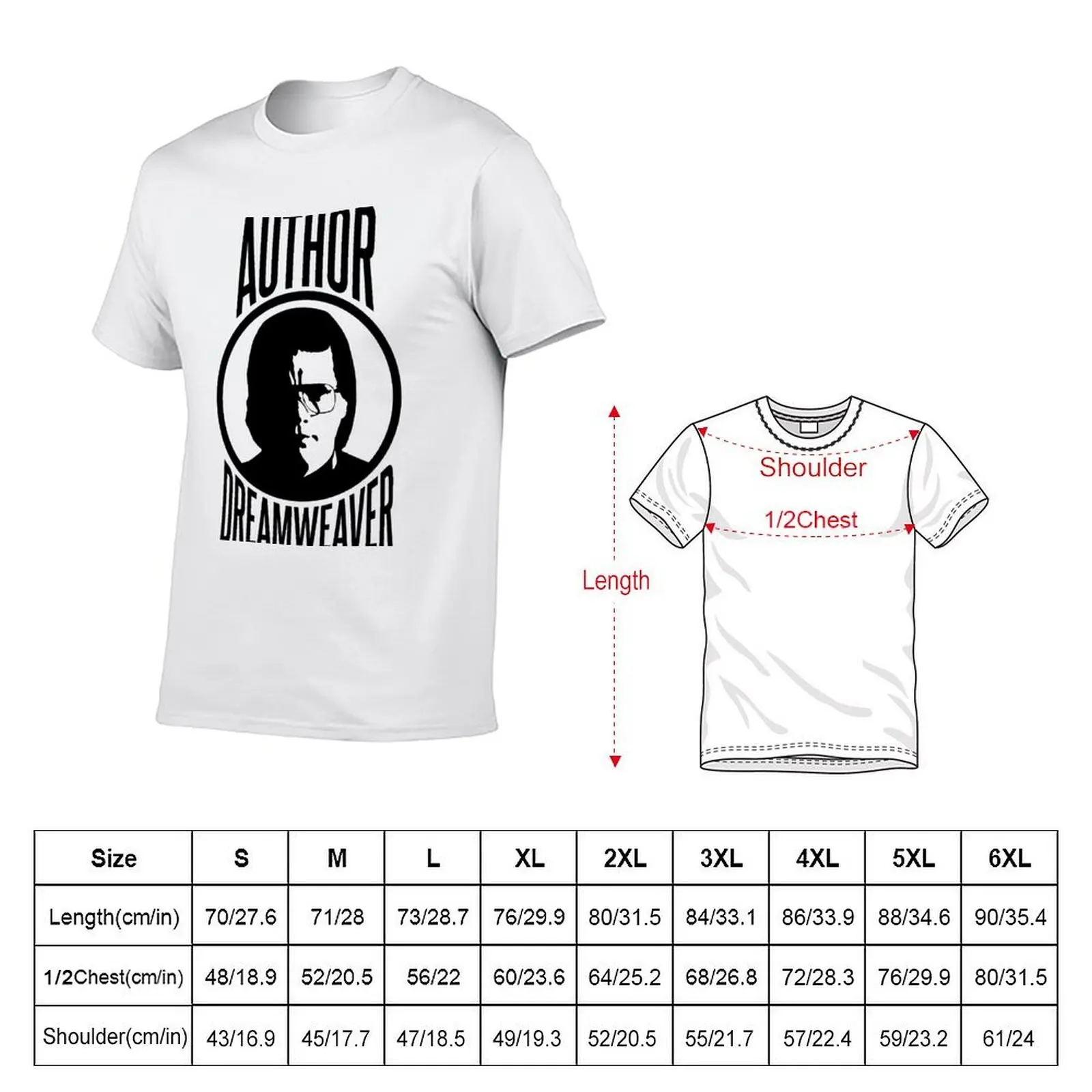 Author - Dreamweaver T-Shirt Louboutins summer tops mens cotton t shirts