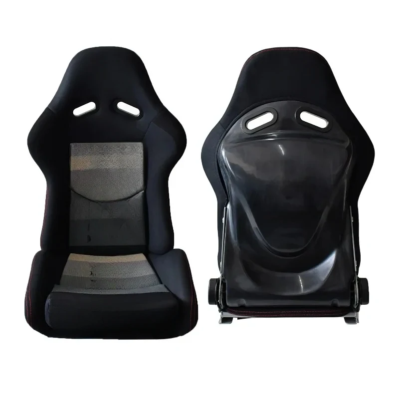 High Quality Customizable Adjustable Fiberglass Leather Racing Bucket Seats