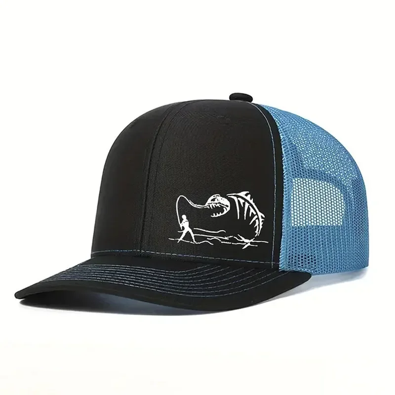 Neue Mode Richardson 122, Micro Gebogene Trucker Cap Angeln Gedruckt Sommer Mesh Atmungsaktive Baseball Caps Outdoor Gorras Hombre – Detail 9